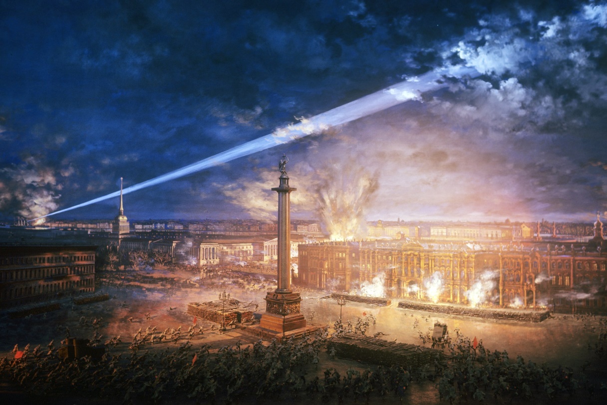 Колыбель революций — штурм Зимнего дворца